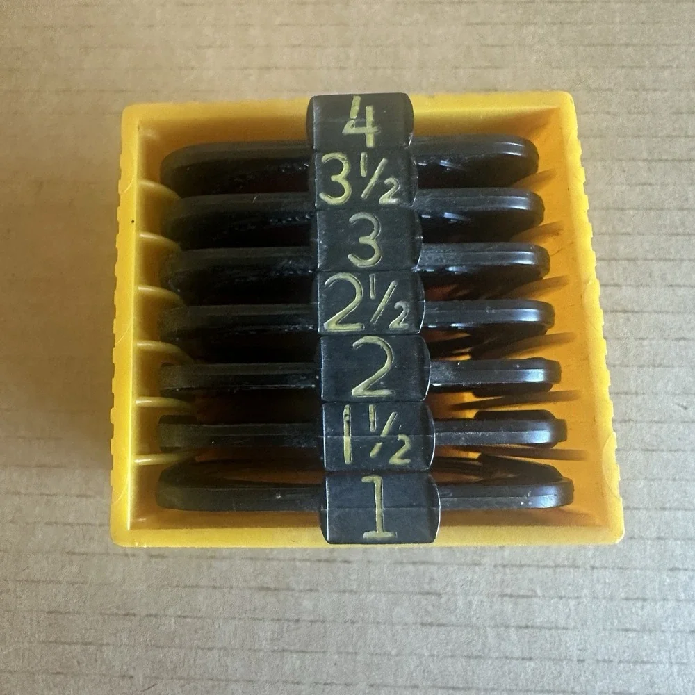 Vintage Kodak Polycontrast Filters Set with Yellow Case Darkroom Equipment 7pc